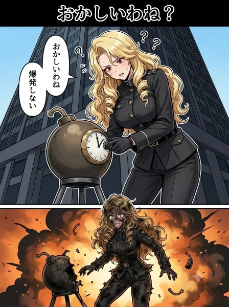 おかしいわね？(comic+img)