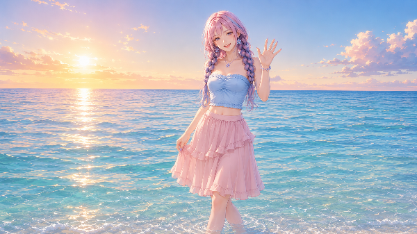 海とサイちゃん🌸