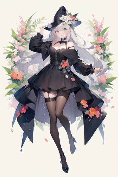 花・ハロウィン