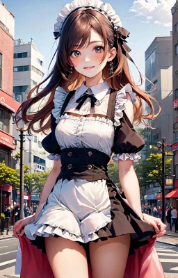大きなメイドさん