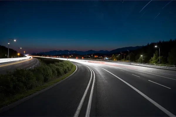 高速道路(夜景)