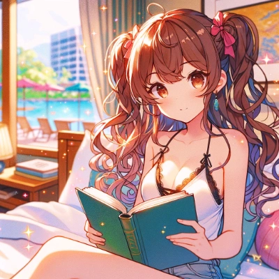 心夏のまったり読書タイム
