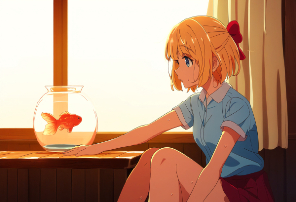 君は涼しそうだね