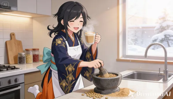 なぜ一日遅れで福豆のイラストを投稿するのか