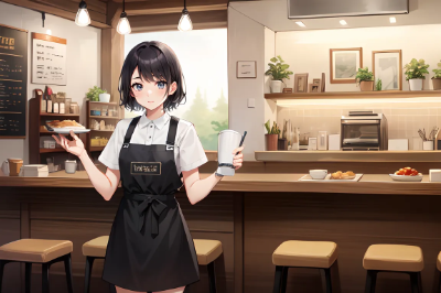 看板娘