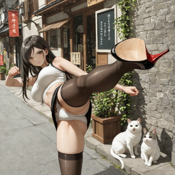 必殺ハイヒールキィ～ック！