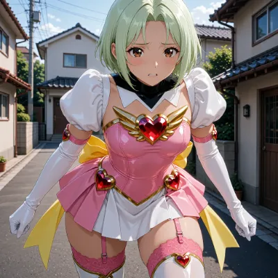パンチラヒロイン