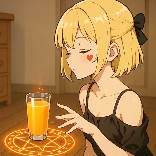 オレンジジュースよ、出よ🎵