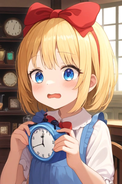 ヤバ、時間設定間違えた