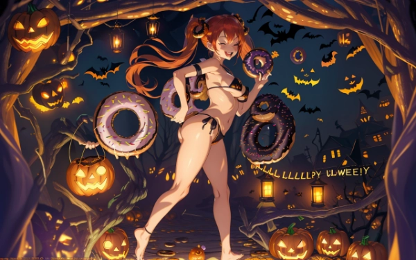 ハロウィンドーナツ