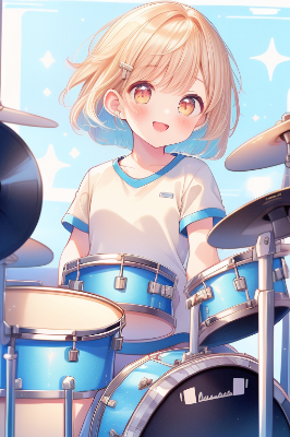体操服とドラム