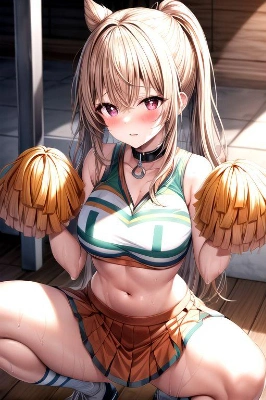 チアガールとの秘密の関係