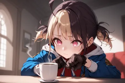 コーヒーブレイク　ジジちゃん