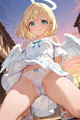 夕方天使