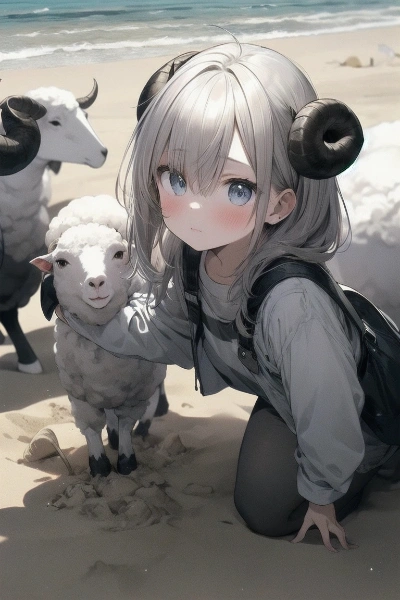 It\'s the Sheep of Sand called TUTINOTOHITUJI〜清い砂地に住まう癒しの羊を護る精霊〜