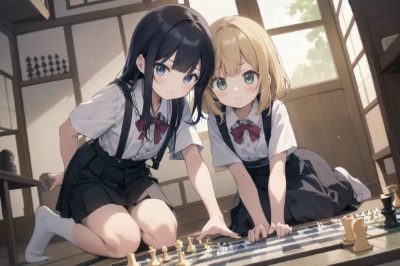 私将棋盤持ってきてって言ったよね？