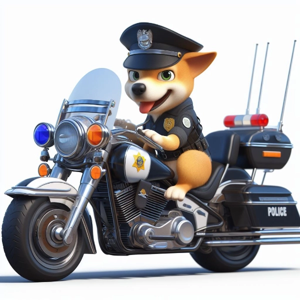 犬のおまわりさん