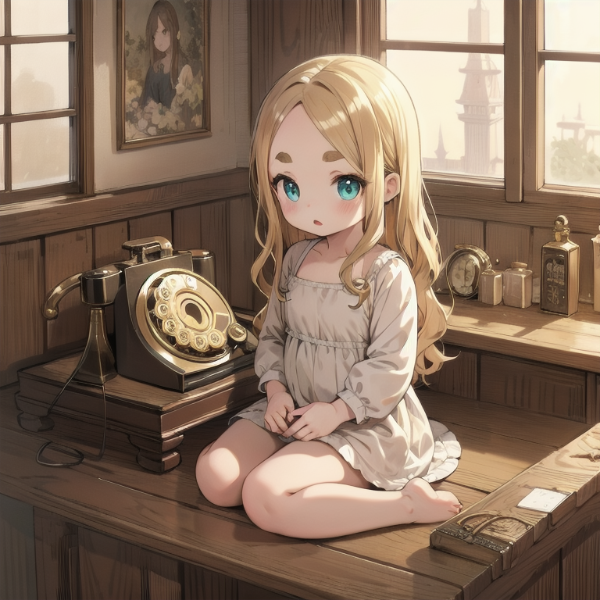 電話番のおでこちゃん