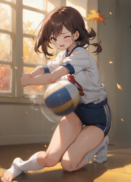 靴を脱いでドッジボール！２