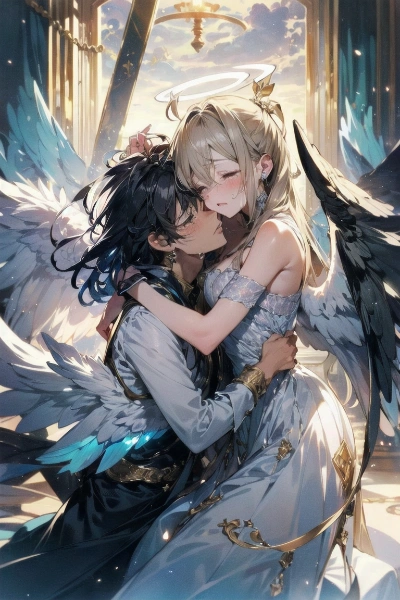 天使らは悲しみを分け合う