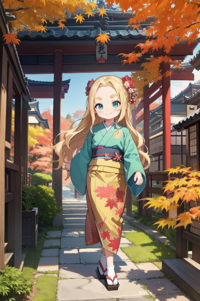 秋のおでこちゃん