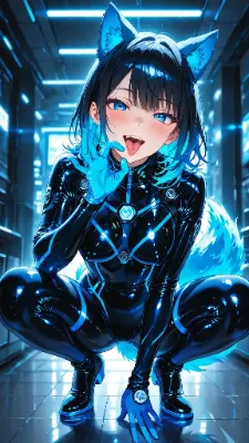 🐺 ボディスーツ美女 〜これ、こうやって誘うのか？〜💙