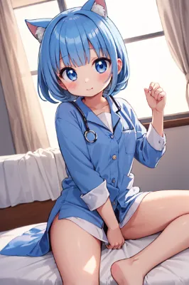 blue