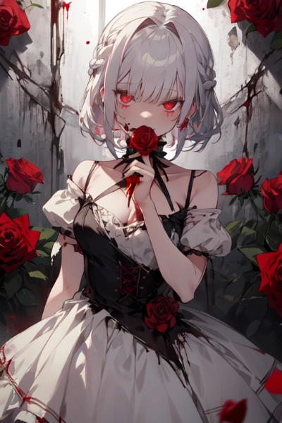 「薔薇色に染まりますか？」