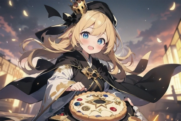 スイーツで勝負する総統くん