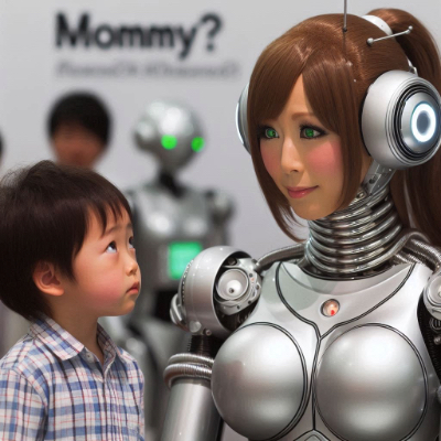 数年ぶりに再会した母親はロボットになっていた