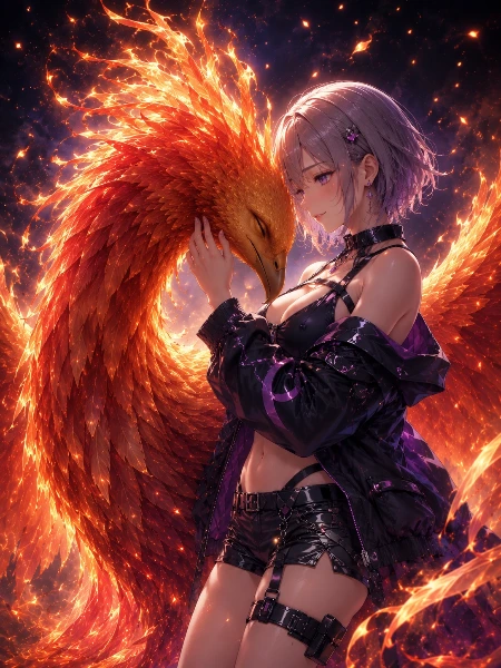 不死鳥と紫月