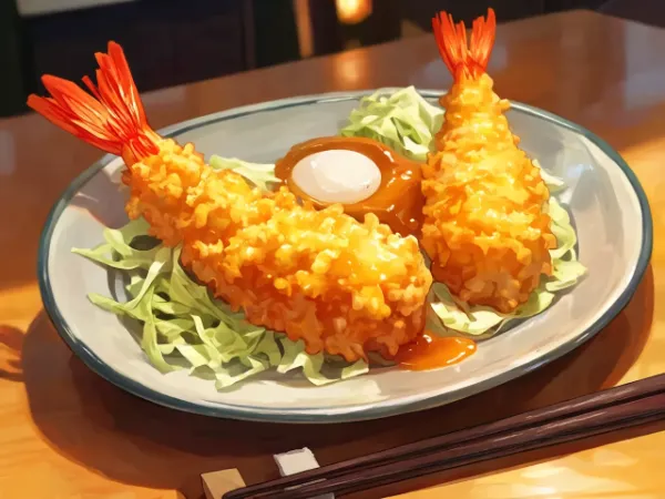 見破れ！　🍤海老天とエビフライ🦐
