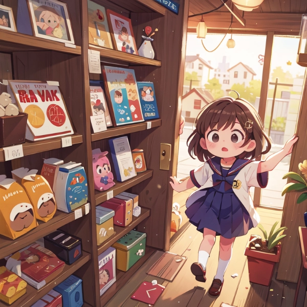 女の子とお店