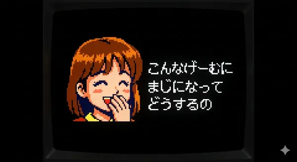 某理不尽なファミコンゲームのエンディング