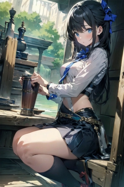 黒髪の乙女（ファンタジー）