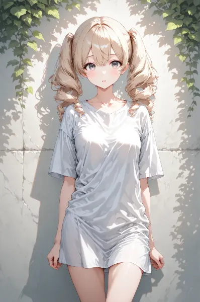 蔦の壁に佇む少女の秘密