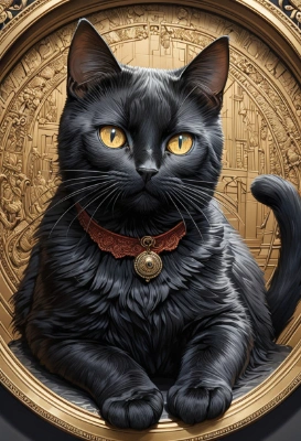 お題「黒猫」