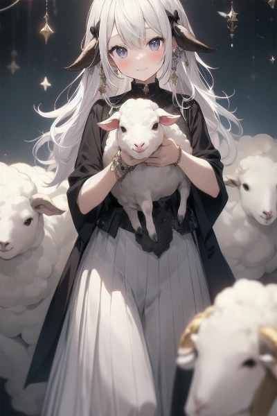It\'s the Sheep of the jewelry called KANOTOHITUJI〜人々の努力の結晶の輝きより出ずる羊の精霊〜