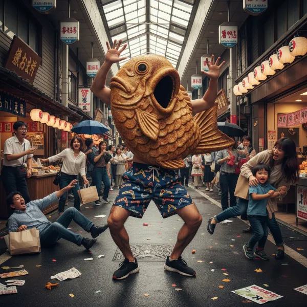 【たい焼き】たい焼き宣伝くん