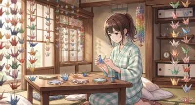 折り鶴に込めた願い