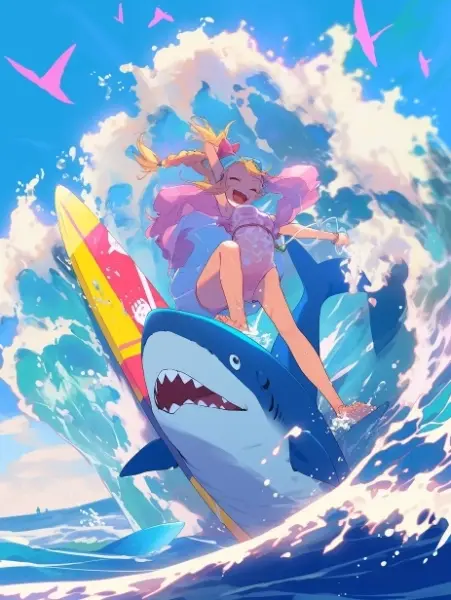 いくわよ！フカヒレ1号！