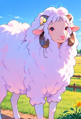 ふわふわ羊の青空牧場物語