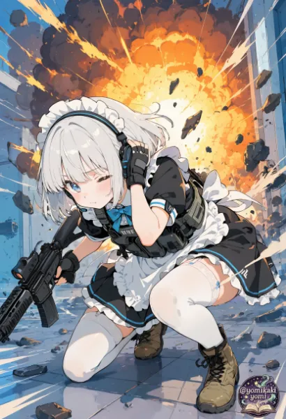 訓練中！・・・訓練中ですよ・・・