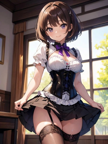 コルセットスカート