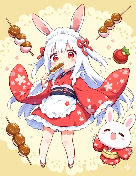 みたらし団子を食うのだぁ～♪