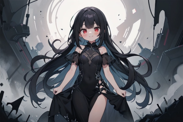 スリットが魅力的