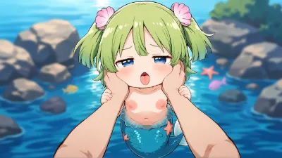 人魚を捕まえた！
