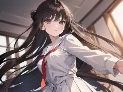 #24 茶髪少女