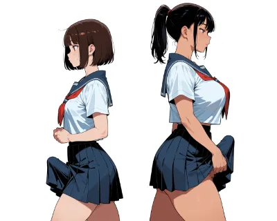 意識するふたり