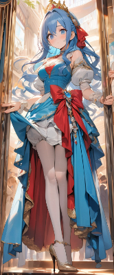 青髪のお姫様